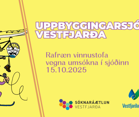 Upptaka frá rafrænni kynningu á Uppbyggingarsjóði Vestfjarða